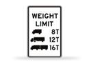 Weight Limit Sign